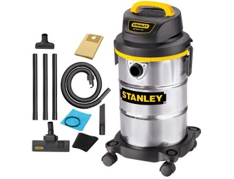 $30 off Stanley SL18130 5-Gallon 4.5 Peak HP Stainless Steel Vacuum