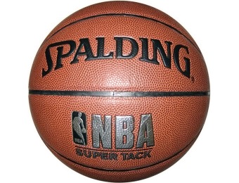 60% off Spalding NBA Super Tack Basketball, Official Size 29.5"