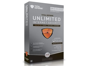 Total Defense Unlimited Internet Security, Free After $20 Rebate