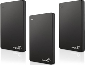 $115 off 3x Seagate Backup Plus Slim 1TB UB 3.0 Portable Hard Drive