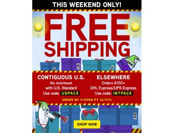 Deal: Free Shipping at ThinkGeek this Weekend Only!