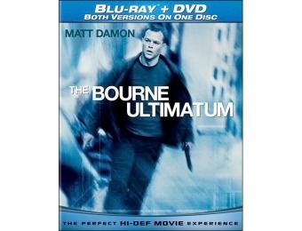 75% off The Bourne Ultimatum (Blu-ray + DVD)