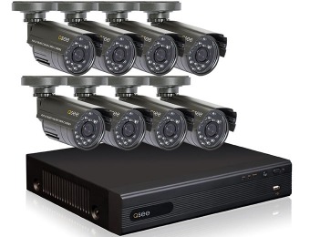 $300 off Q-See QT228 8-Ch CIF/D1 Security Surveillance DVR System