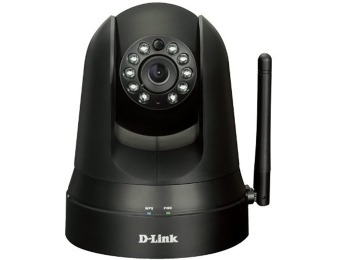 $50 off D-Link Wireless Pan & Tilt Network Surveillance Camera