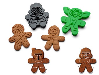33% off Set of 6 Star Wars Gingerbread Cookie Cutters