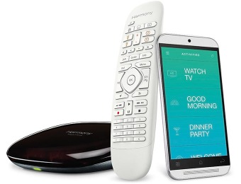 $50 off Logitech Harmony Home Control - 8 Devices, White or Black