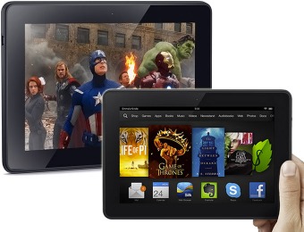 $180 off Kindle Fire HDX 7" Tablet 64GB w/ 4G LTE Wireless