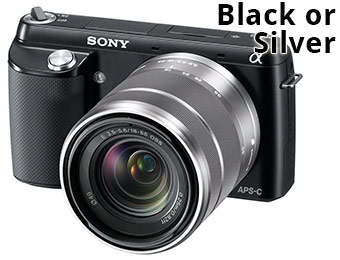 38% off Sony NEX-F3K 16.1 MP Compact System Camera & Lens