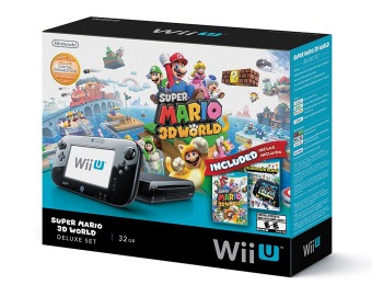 43% off Nintendo Wii U Super Mario 3D World Deluxe Set Console