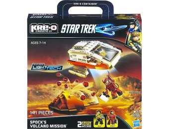 64% off KRE-O Star Trek Spock's Volcano Mission Set (A3139)
