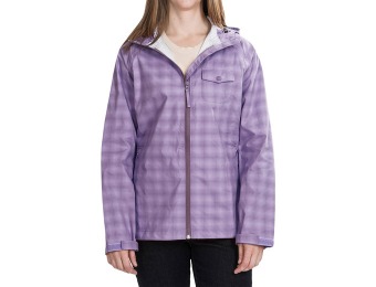 $74 off Woolrich Kristie Plaid Waterproof Women's Rain Jacket