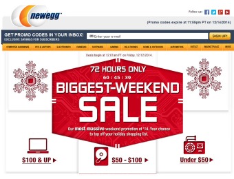 Newegg Massive 72-Hour Sale - great Deals on Top-selling Items
