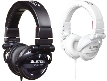 75% off Pioneer Steez Dubstep Over-ear Headphones w/ In-line Mic