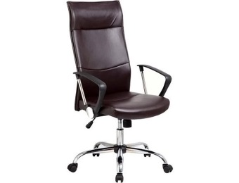 $40 off Techni High Back Executive Chair with Arms and Chrome Base