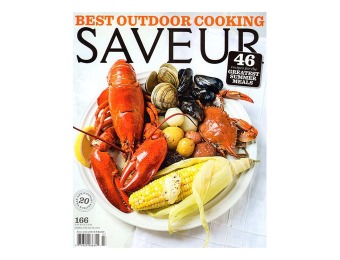 89% off Saveur Magazine Subscription, $4.99 / 9 Issues