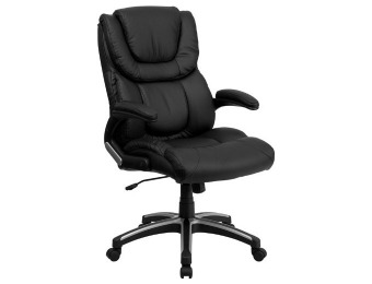 75% off Flash Furniture BT9896H High Back Leather Office Chair