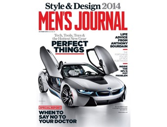 92% off Men's Journal Magazine Subscription, $4.50 / 12 Issues