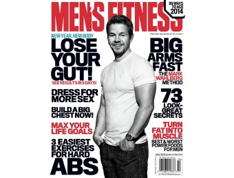 $47 off Men's Fitness Magazine Subscription, $2.99 / 10 Issues