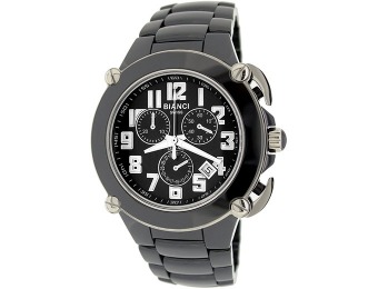 $409 off Roberto Bianci Men's Eleganza Black Ceramic Watch