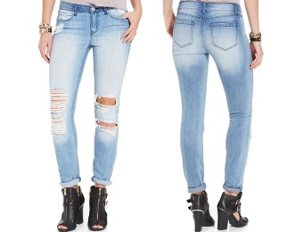 74% off Rewash Juniors' Destroyed Skinny Jeans