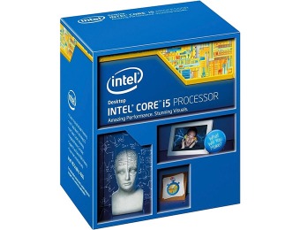 $50 off Intel Core i5-4690K 3.5 GHz LGA 1150 CPU BX80646I54690K