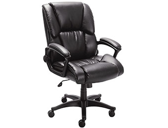 47% off Realspace Caldina II Bonded Leather Mid-Back Chair
