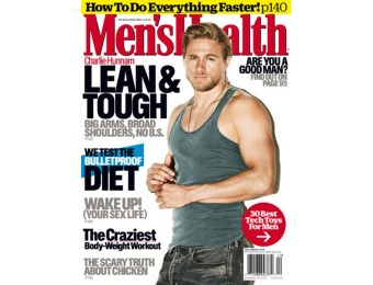 $39 off Men's Health Magazine Subscription, $5.99 / 10 Issues