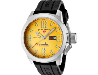 92% off Swiss Legend 10543-07 Submersible Swiss Men's Watch