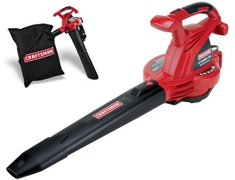$25 off Craftsman 12 amp Electric Leaf Blower and Vacuum