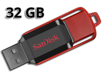 Extra 66% off SanDisk Cruzer Switch 32GB USB Flash Drive