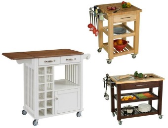 Up to 51% off Select Kitchen Islands & Workstations, 11 Styles