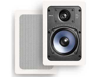 $300 off Polk Audio RC85i 2-Way In-Wall Speakers (Pair, White)