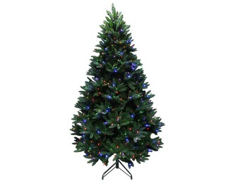 75% off 7.5' Christmas Tree w/ 49 Lighting Functions