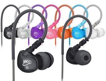 65% off MEElectronics Sport-Fi M6 Noise Isolating In-Ear Headphones