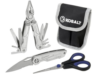 50% off Kobalt 3-Piece Household Tool Set