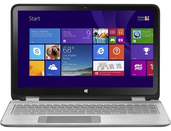 19% off HP Envy 15-u010dx Touch-Screen Laptop, (i5,8GB,750GB)