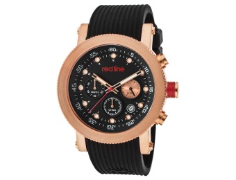 93% off Red Line Compressor Chronograph Silicone Men's Watch