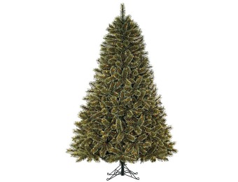75% off Donner and Blitzen 7.5' 600 Light Cashmere Pine Tree