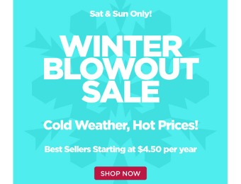 DiscountMags Winter Blowout Magazine Sale, Titles from $4.50