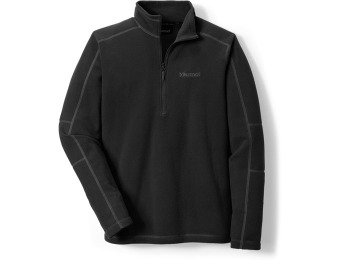 $36 off Marmot Calais Half-Zip Men's Fleece Jacket, 3 Styes