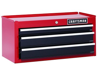 44% off Craftsman 26 in. 3-Drawer HD Ball Bearing Middle Tool Chest