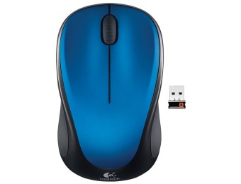 70% off Logitech Wireless Mouse M317 (Blue)
