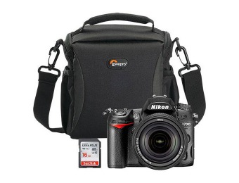 57% off Nikon D7000 DSLR Camera w/ Lens, Bag & Memory Card
