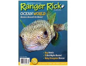 $15 off Ranger Rick Magazine Subscription, $11.99 / 10 Issues