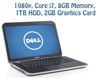 $339 Off Dell Inspiron 15R Special Edition w/Code: ?SR7RGSF91NZCS