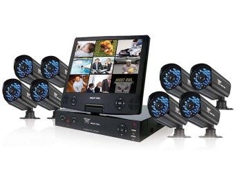 50% off Night Owl 8-Channel DVR Camera Security System