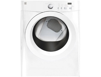 50% off Kenmore 7.0 cu.ft. Electric Dryer w/ Wrinkle Guard - White
