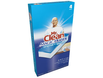 83% Off Mr. Clean Magic Eraser Duo, 4/Pack