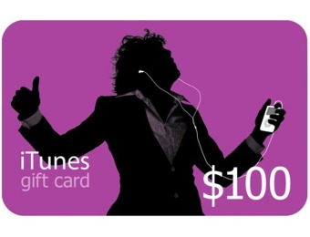 $15 off iTunes $100 Gift Card at Staples