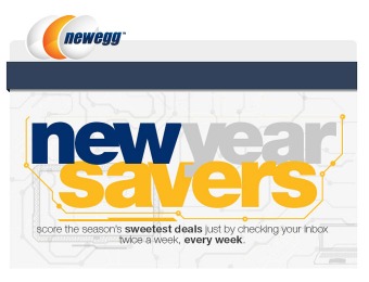 Newegg New Year Savers Deals - 15 Great Deals